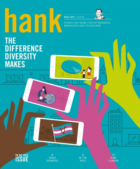 Cover of Winter 2016 Hank magazine
