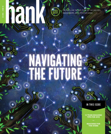 Image of Hank magazine cover Navigating the Future 