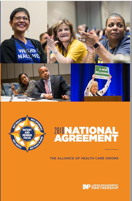 Cover of 2018 Alliance National Agreement
